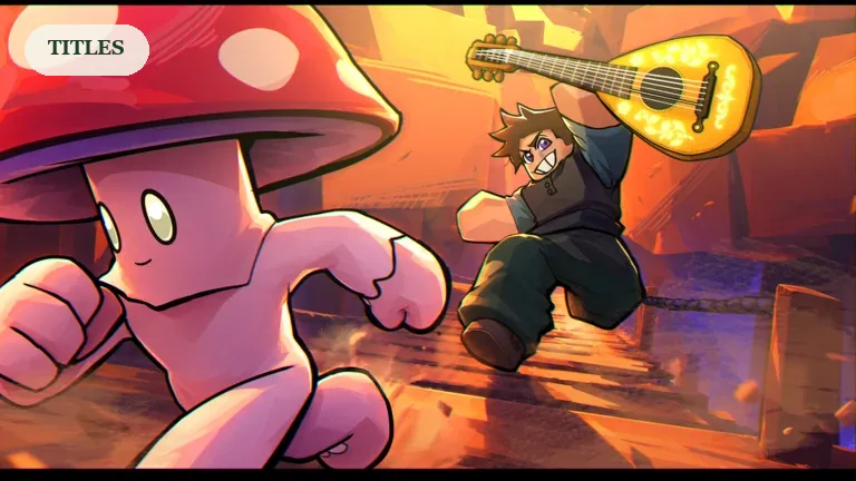 SCROOMS promotional artwork introducing the player’s adventure through its musical woodland, for the title reference.